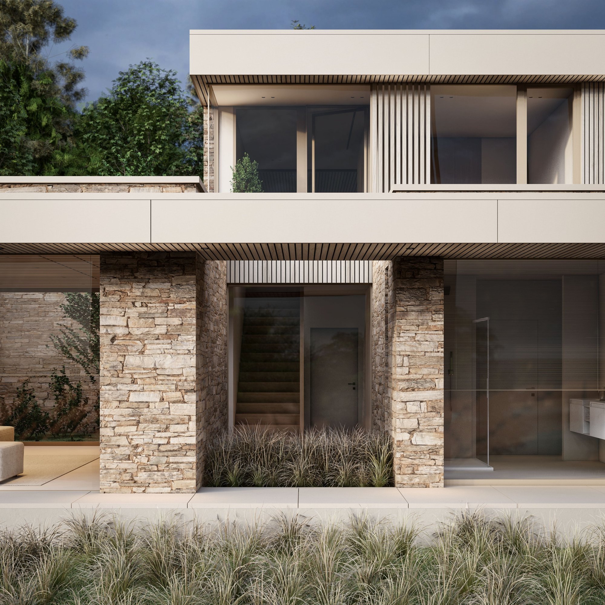 Fisset - Détail façade