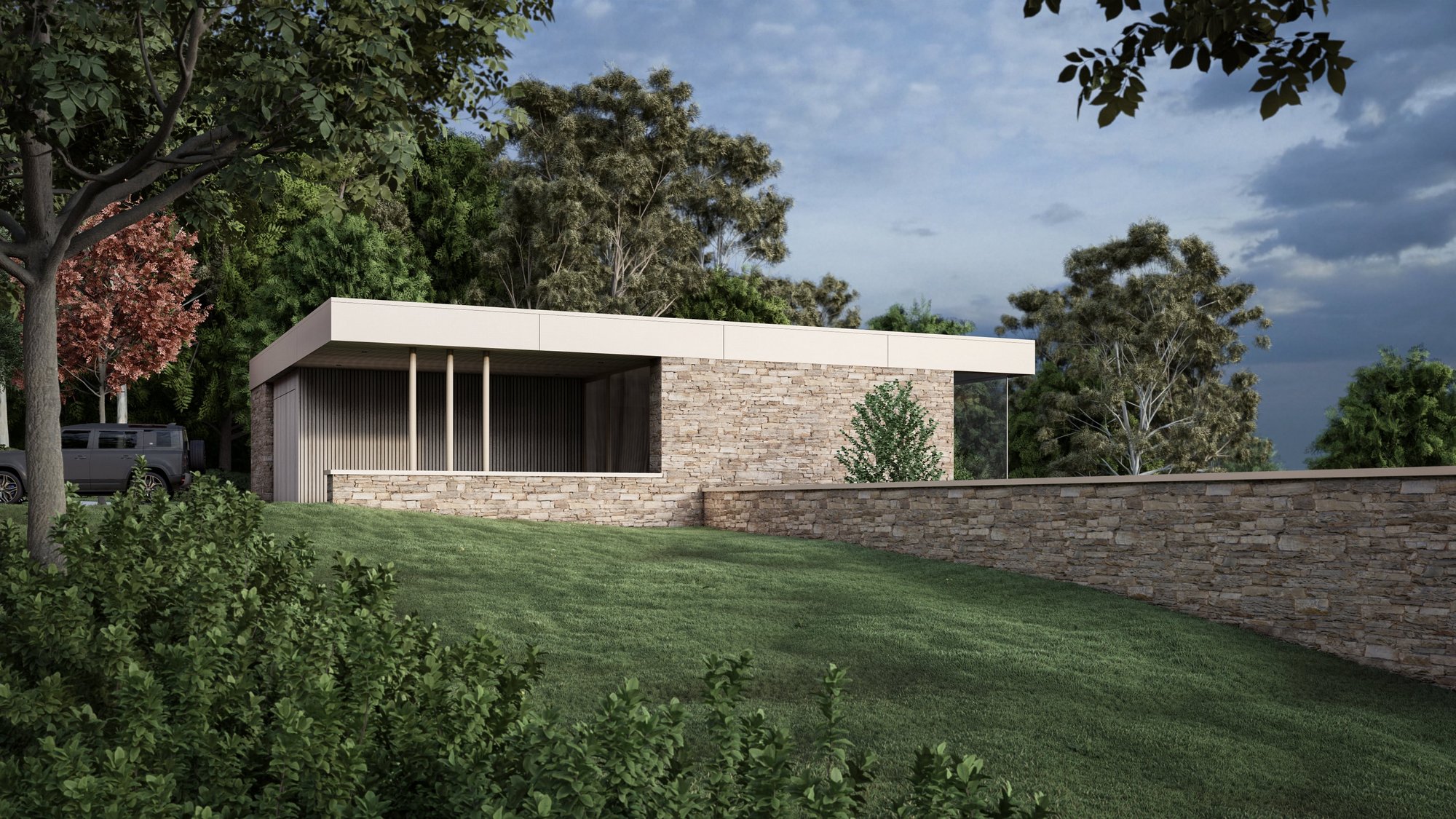 Fisset - Façade latérale